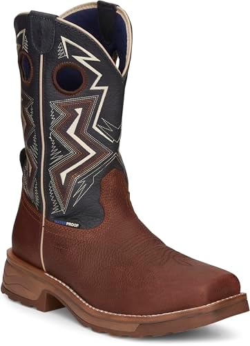 Amazon.com | Tony Lama Men Junction 11` Pull on Soft Toe Sqaure
